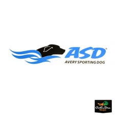 NEW AVERY OUTDOORS GHG SPORTING DOG ASD LOGO DECAL BUMPER STICKER 12"