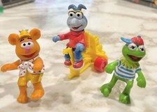 RARE Vintage 1989 McDonald  s Muppet Kids Happy Meal Test Set Kermit Fozzy Gonzo