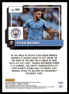2022 Donruss Optic Riyad Mahrez Manchester City #162 | eBay