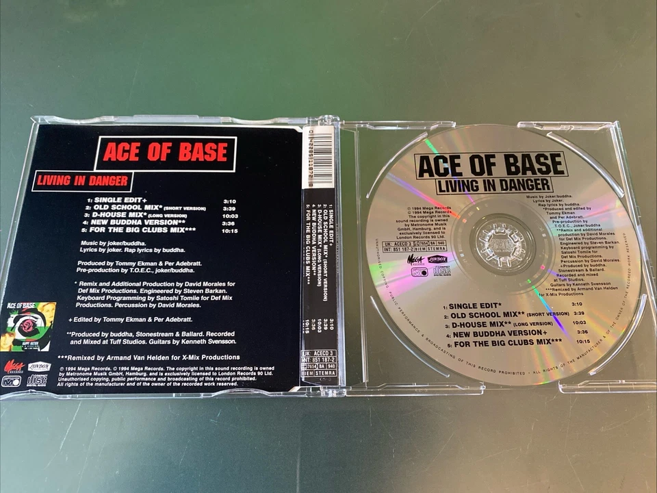 ACE OF BASE MEGA 9 💿LOT UK IMPORT SINGLES!!! All That She Wants, Cruel Summer+ - Image 2 of 4