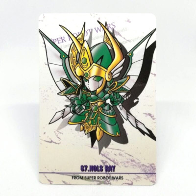 67 Nols Ray Custom Original Character Super Robot Wars CARD Bandai made in JAPAN
