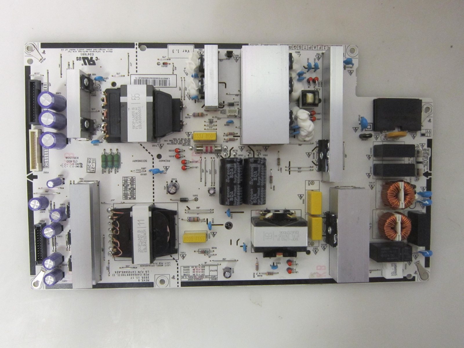 LG OLED55C1PUB TV Power Board Replacement Part EAY65689424