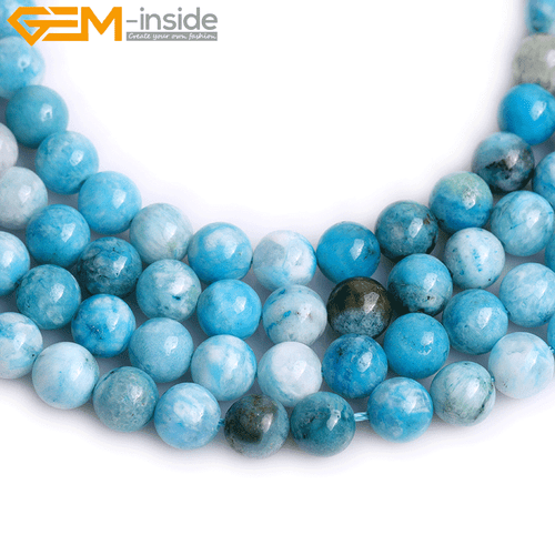 Echter Hemimorphit Natürlicher Edelstein Lose Perlen für Schmuckherstellung Strang 15 Zoll - Bild 22 von 37