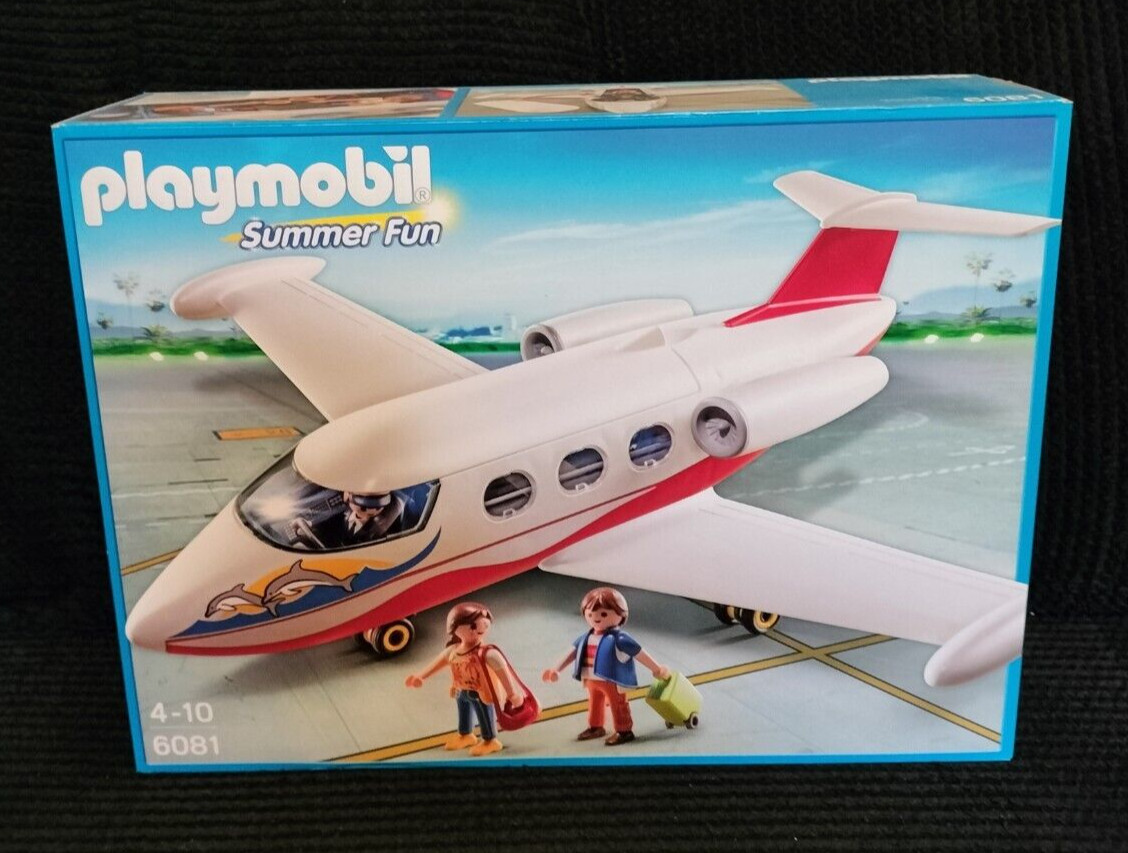 Playmobil 6081 Summer Fun Jet Plane Set BNIB