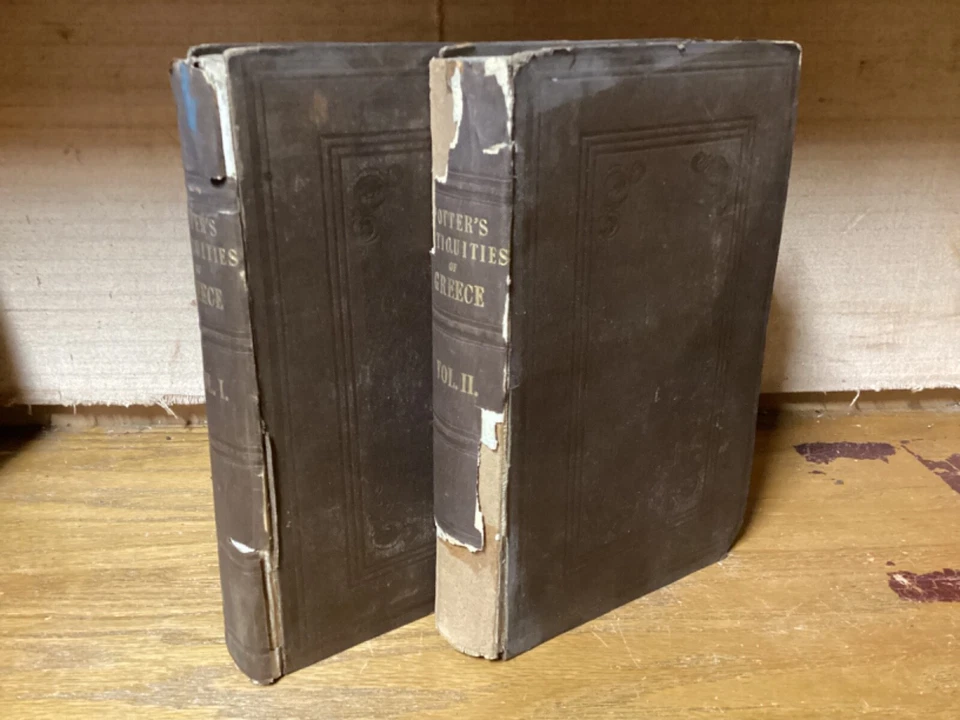 1832 Archaeologia Graeca / Antiquities Of Greece - John Potter - G. F. HOAR COPY - Image 2 of 4