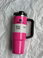 NWT AUTHENTIC Stanley 30 oz Quencher H2.0 Tumbler - ELECTRIC PINK