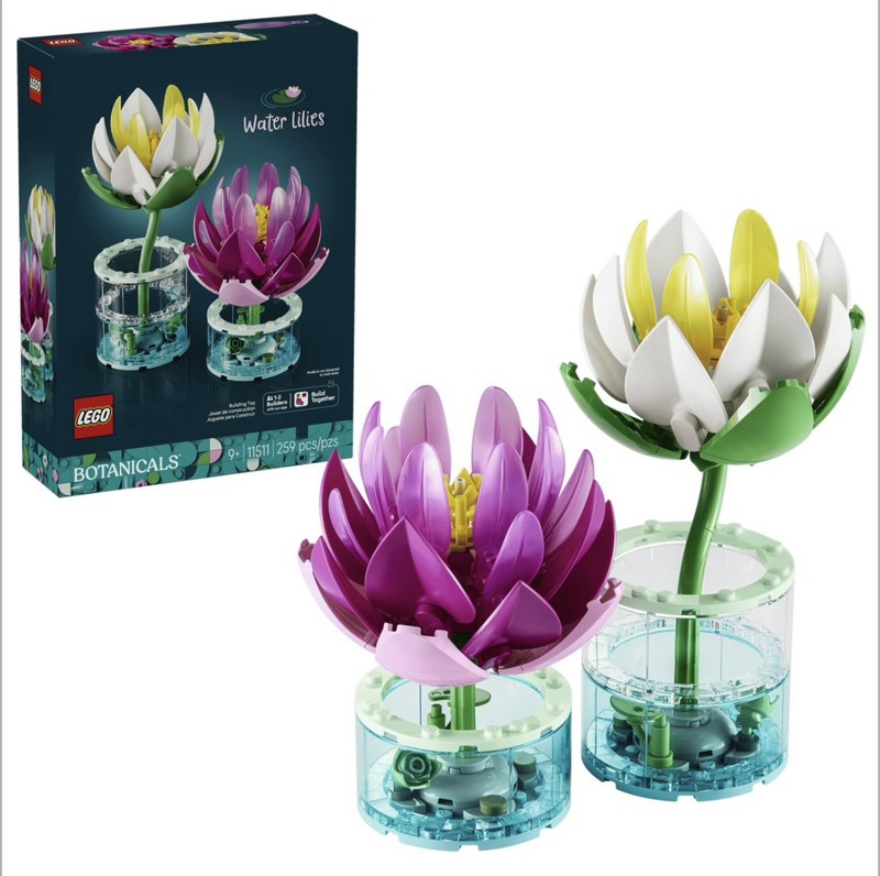 LEGO® Botanicals: Water Lilies 11511 Brand New Sealed 259 pcs. Carefully Shipped