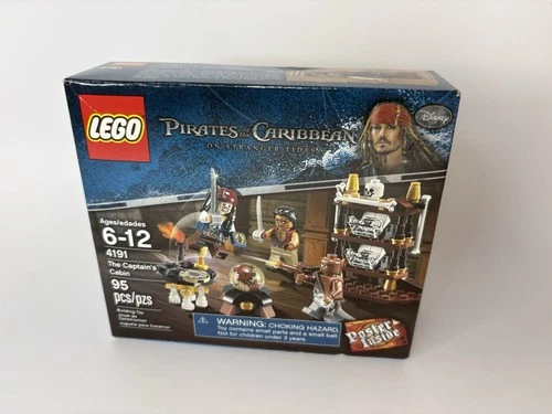 LEGO Pirates of the Caribbean 4191 Captain's Cabin new sealed