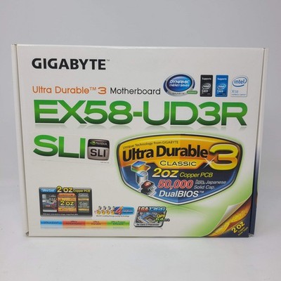 Gigabyte EX58-UD3R LGA 1366 ATX Intel DDR3 Motherboard