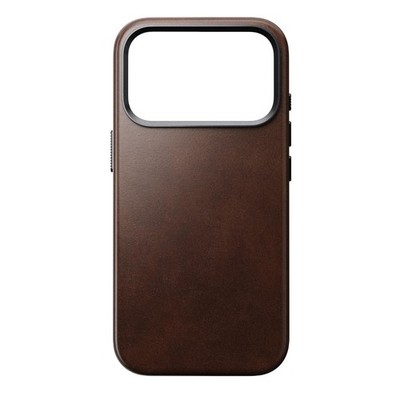 Nomad Traditional Leather Case iPhone 17 Pro Rustic Brown H. Schutzhülle