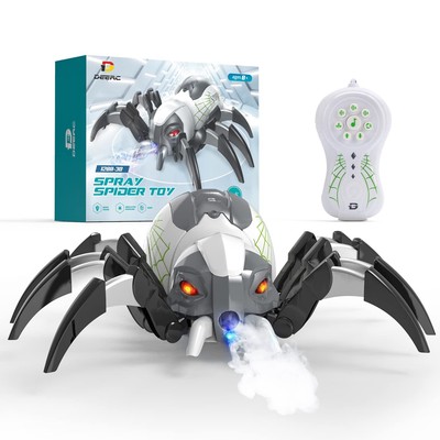 128A Remote Control Spider, RC Moving Spider Robot Toys for Kids, Halloween G...