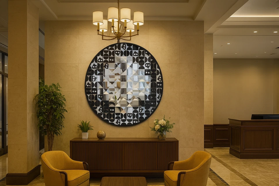 Luxury Mirror for Bars, Studios  & Hotels – Bold Design That Turns Heads! - Image 2 of 4