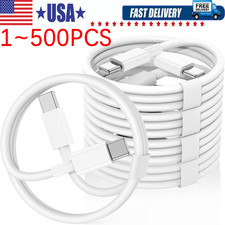 USB-C to USB C Type-C Fast Charging Data SYNC Charger Cable Cord 3/6/10FT lot