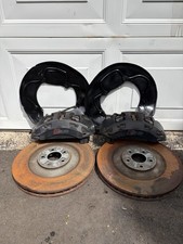 13-18 Audi S6 C7 Oem Front 6 Pot Brembo Brake Calipers Rotors 400mm Left Right 13-18 Audi S6 C7 Oem Front 6 Pot Brembo Brake Calipers Rotors 400mm Left Right