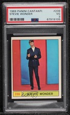 1969 Panini Cantanti Stevie Wonder #239 PSA 3 0v7n