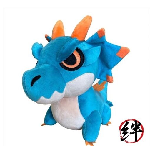 Monster Hunter Wilds Mondefo Plush Toy Lagiacrus H190 x W180 x