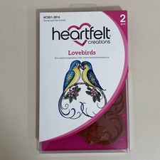 Heartfelt Creations LOVEBIRDS Stamp And Die Set HCSD1-2016