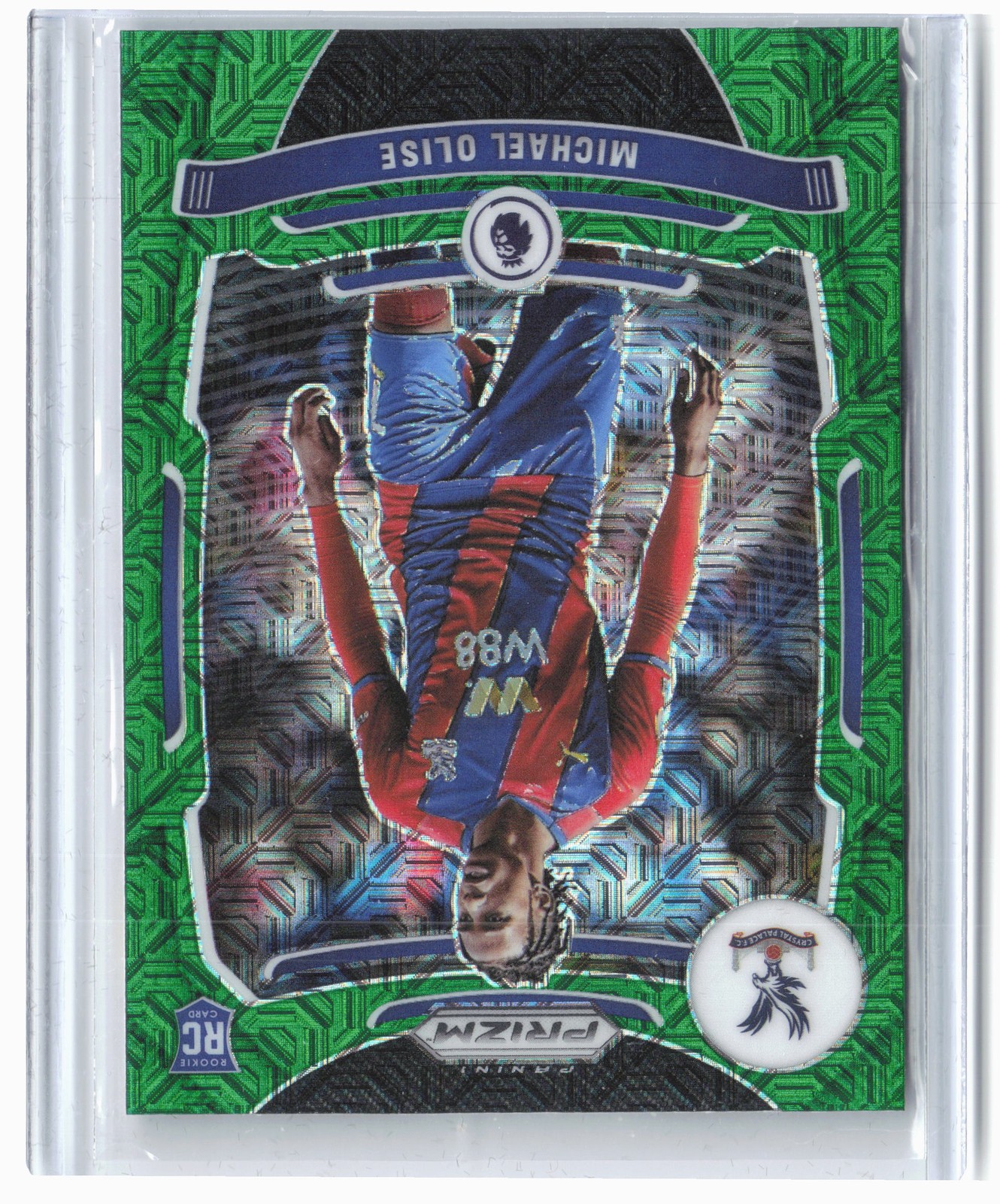 2021-22 Panini Prizm Premier League #296 Michael Olise Prizms Green Mojo