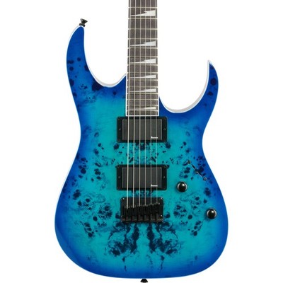 Ibanez GRGR221PA Gio Electric Guitar, Purpleheart Fingerboard, Aqua Burst