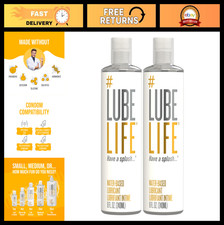 Water-Based Personal Lubricant for Men, Women Couples - Non-Staining, 16 Fl Oz
