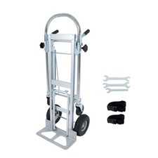 1000Lbs 3 In1 Aluminum Hand Truck Convertible Hand Truck Dolly Large Size
