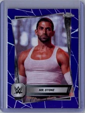 2025 Topps Chrome WWE #173 Mr. Stone Geometric Refractor