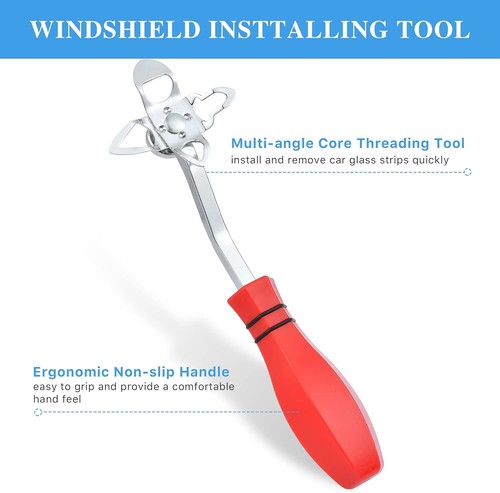 12 Pieces Windshield Installation Tools Kit, Included 1 Pcs Multicolor - Picture 3 of 7