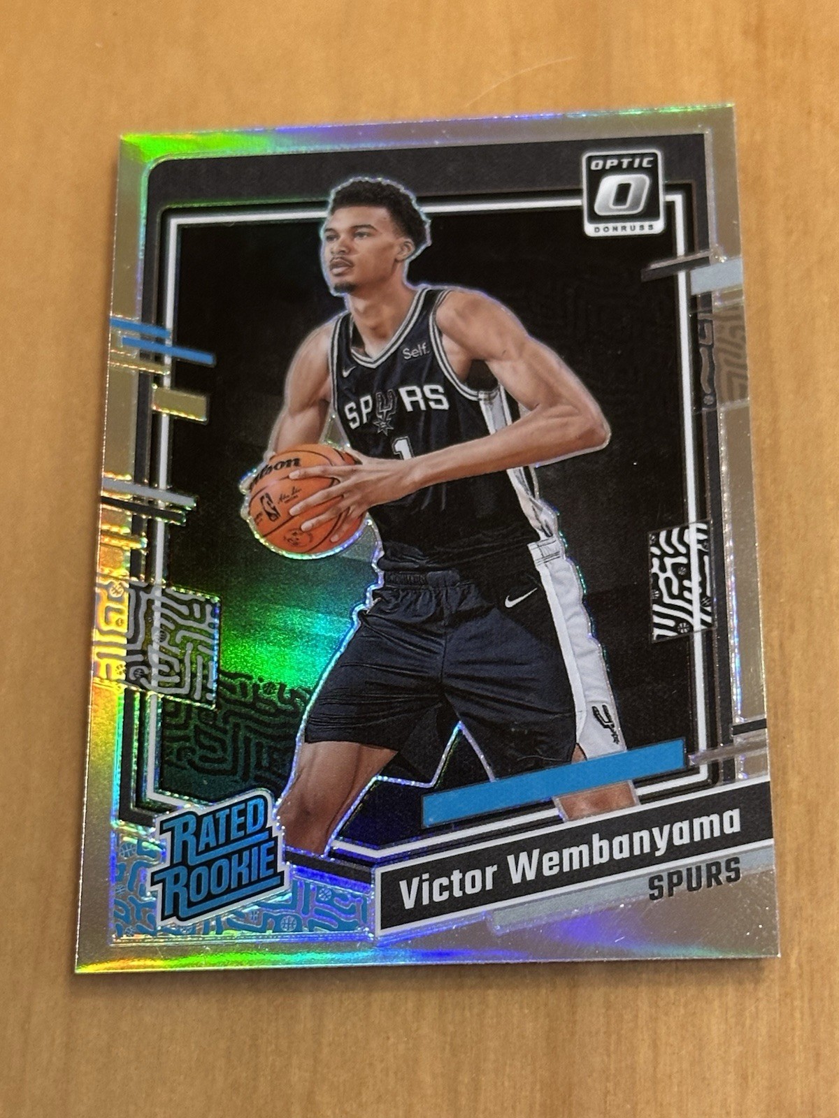 2023-24 Panini Donruss Optic Rated Rookie Victor Wembanyama #225 Holo Prizm RC🦄