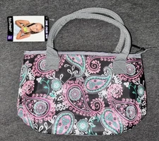 Jaime Chiller Fit & Fresh Lunch Bag Insulated Tote NWT Paisley TA1