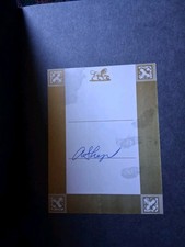 Alan Shepard Moon Shot Signed Later Print  1994