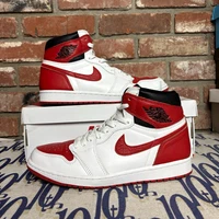 Size 10 - Nike Air Jordan 1 Retro OG Heritage Preowned original box 555088-161
