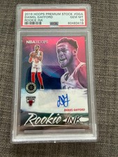 2019-20 NBA Hoops Premium Daniel Gafford Rookie Ink Autograph PSA 10 GEM MINT