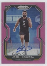 2020 Panini Prizm Rookie Pink Prizm Auto Josiah Deguara #362 Auto 0ce4