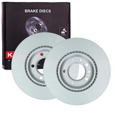 2X KAMOKA BREMSSCHEIBEN 283mm BELÜFTET VORNE PASSEND FÜR CITROËN XM OPEL COMBO