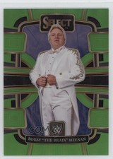2024 Select WWE Concourse Neon Green Prizm /75 Bobby Heenan The Brain #39 0n64