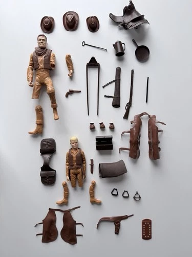 Marx Best of the West Johnny West Jay West BONUS Lot - Accessories, Etc