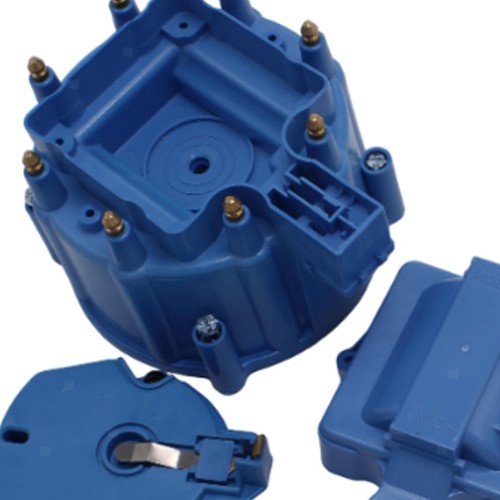 Hei Großer Verteilerkappen-Rotorsatz K6951BL Blau für 305 Sbc - Picture 2 of 7