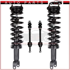 For 06 07 08 Dodge Ram 1500 4WD Front Complete Struts & Sway Bar End Link
