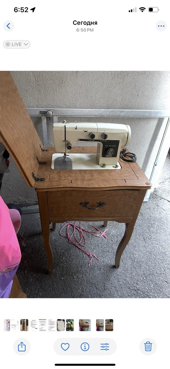 Vintage Montgomery Ward Signature Sewing Machine Cabinet | eBay