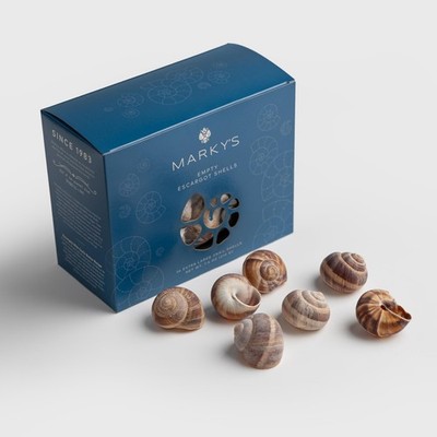 Escargot Snails Empty Shells - 36 pcs - Extra Large Escargot Shells   Premium...