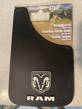 Dodge Ram 9x 15 White Logo Mud Flaps Splash Guard Dakota Truck Pair Leftright Dodge Ram 9x 15 White Logo Mud Flaps Splash Guard Dakota Truck Pair Leftright