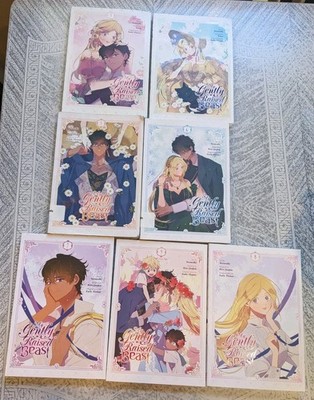 My Gently Raised Beast Manhwa Volumes 3-9 English some Ex Library Manga Comic