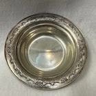 Towle Sterling Silver (.925) Oval Bowl Dish #648 Floral Scroll Ornate Rim