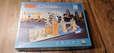 Cubic Fun City Line London 3D Puzzle Tower Bridge Big Ben Brand New Sealed 107pc