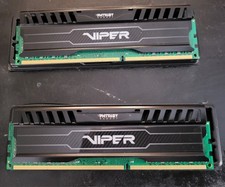 Patriot Memory Viper 8GB Kit 2x4GB DDR3-1600 PC3-12800 PV38G160C9K Desktop RAM