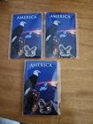 X3 - 1 Gram Colorized .999 Silver, American Eagle , Mintage 5000