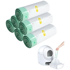 Extra Thick Cat Litter Liners - 120 Count, Perfect for Easy Litter Box Cleanup