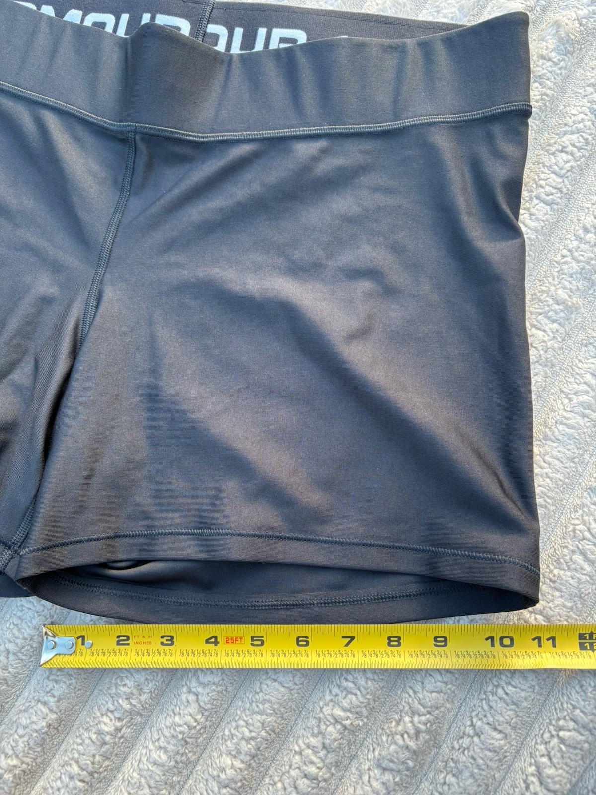 Under Armour HeatGear Compression Shorts Women's Black Heatgear Size large thumbnail 5