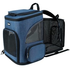 HALOVIE Pet Carrier Backpack Expandable for Small Dogs Medium Cats Under 18 L...