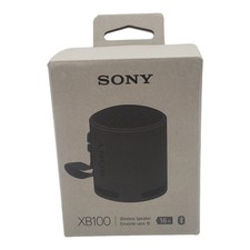 Sony SRS-XB100 Portable Compact Wireless Bluetooth Speaker SRS-XB100/B SON